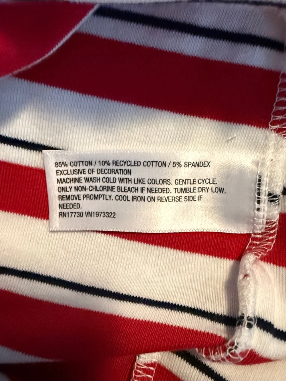 Parke for Target Red and White Striped High Waist Women’s Shorts